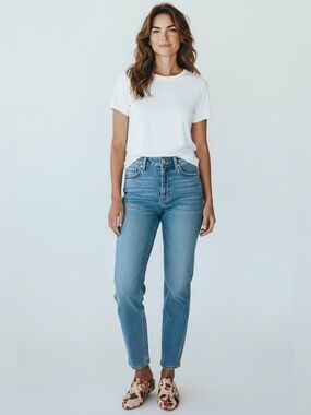 Brand new in the box Cream & Rust Patterned Pointed Mules